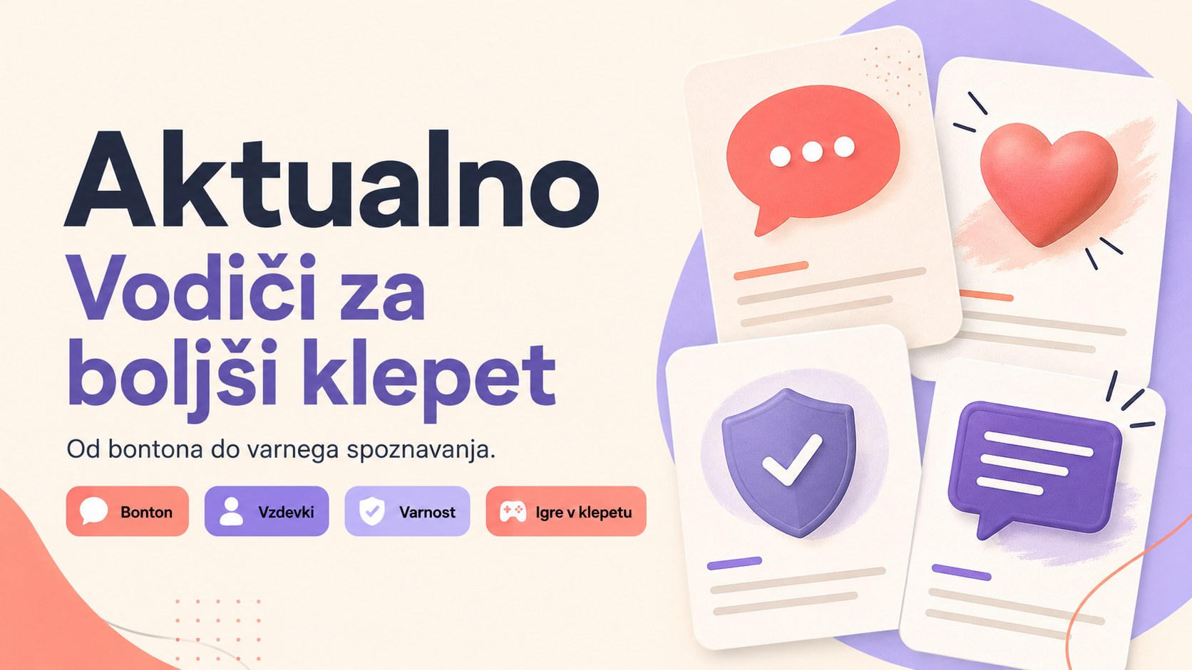Aktualno: nasveti in zgodbe o klepetu